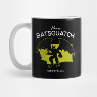 Home of Batsquatch – Washington, USA Cryptid Mug